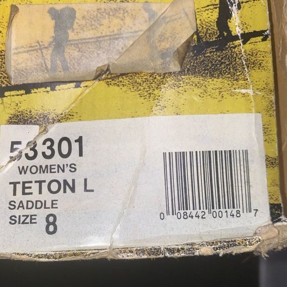 Women’s Trekking Tecnica Teton L Hiking Boots Saddle Brown 53301 Size 8 - Picture 7 of 8